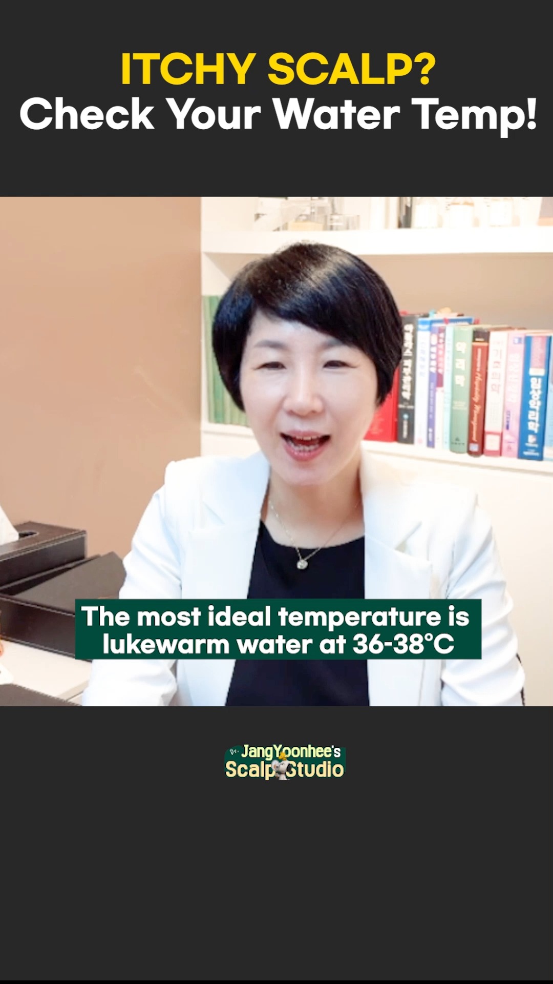 ITCHY SCALP? Check your water temp!
